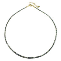 Collana in argento con Alessandrite Occhio di Gatto