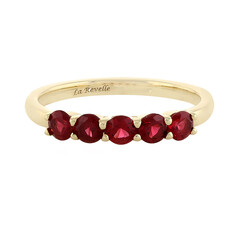 Anello in oro con Spinello Rosso (La Revelle)