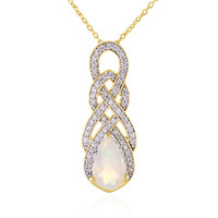 Collana in argento con Opale di Welo