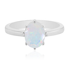 Anello in argento con Opale di Welo
