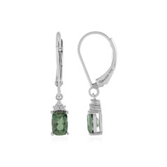 Orecchini in argento con Apatite Cromo