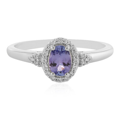 Anello in argento con Tanzanite