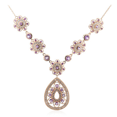 Collana in argento con Ametista