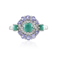 Anello in argento con Turchese Campitos