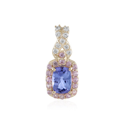 Ciondolo in oro con Tanzanite