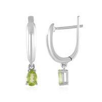 Orecchini in argento con Peridoto