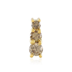 Ciondolo in argento con Diamante Champagne I3