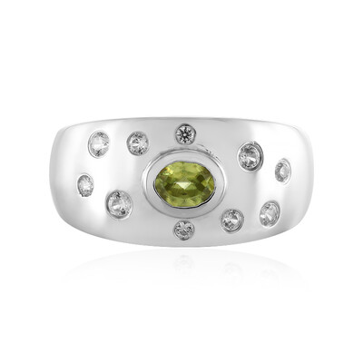 Anello in argento con Sfene