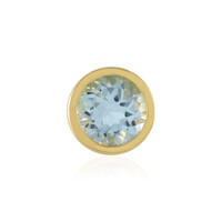 Ciondolo in argento con Topazio Blu Cielo