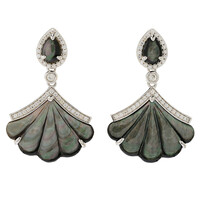 Orecchini in argento con Madreperla (Dallas Prince Designs)