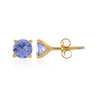 Orecchini in oro con Tanzanite (non riscaldata)