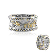 Anello in argento con Diamante I1 (H) (Gems en Vogue)