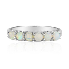 Anello in argento con Opale di Welo