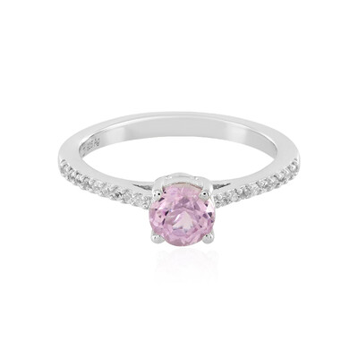 Anello in argento con Kunzite