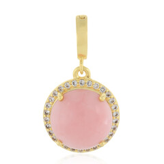 Ciondolo in argento con Opale Rosa