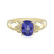 Anello in oro con Tanzanite AAA (de Melo)