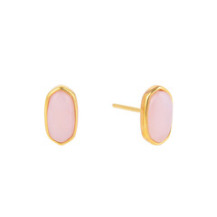 Orecchini in argento con Opale Pelle d'Angelo