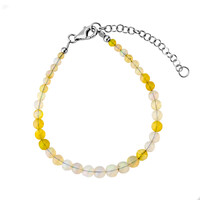 Bracciale in argento con Opale di Welo