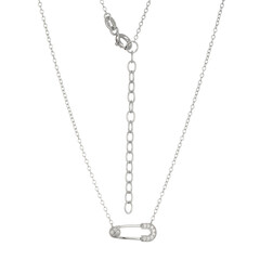 Collana in argento con Zircone (Adela Silber)