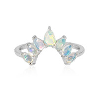 Anello in argento con Opale di Welo