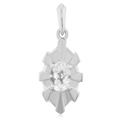 Ciondolo in argento con Berillo Himalayano