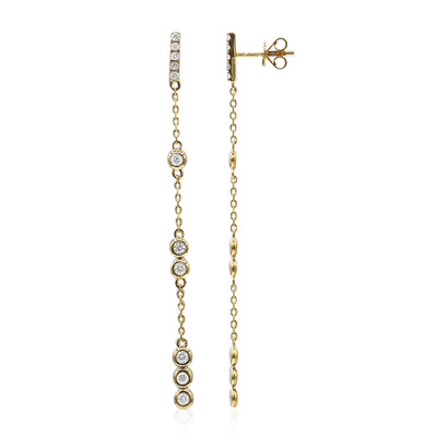 Orecchini in oro con Diamante I1 (H) (CIRARI)