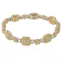 Bracciale in oro con Diamante Giallo SI2 (CIRARI)