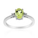 Anello in argento con Quarzo Ouro Verde