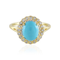 Anello in argento con Turchese Sleeping Beauty