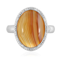 Anello in argento con Agata
