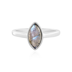 Anello in argento con Labradorite