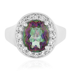 Anello in argento con Quarzo Mistico