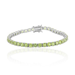 Bracciale in argento con Peridoto