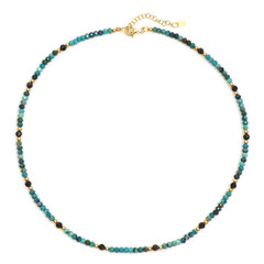 Collana in argento con Crisocolla