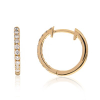 Orecchini in oro con Diamante Flawless (F) (LUCENT DIAMONDS)