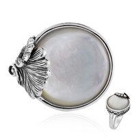 Anello in argento con Madreperla (Art of Nature)