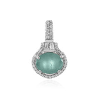 Ciondolo in argento con Grandidierite