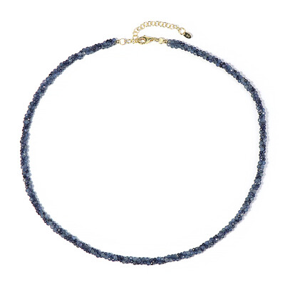 Collana in argento con Zaffiro Blu