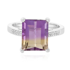Anello in argento con Ametrina