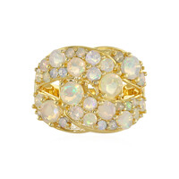 Anello in argento con Opale di Welo