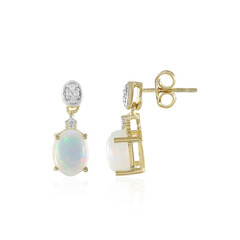 Orecchini in argento con Opale di Welo