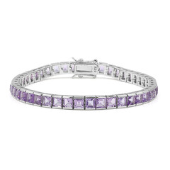 Bracciale in argento con Ametista
