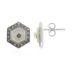 Orecchini in argento con Madreperla