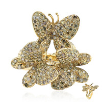 Anello in oro con Diamante Fancy SI2 (CIRARI)
