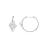 Orecchini in argento con Acquamarina