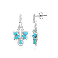 Orecchini in argento con Turchese Sleeping Beauty