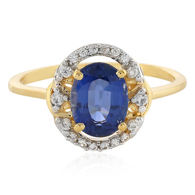 Anello in oro con Cianite (Odyssey by Hannah)
