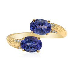 Anello in oro con Tanzanite AAA (CIRARI)