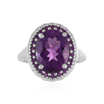 Anello in argento con Ametista