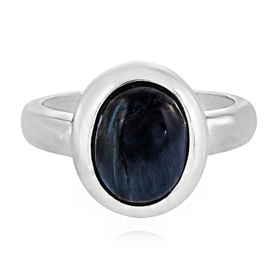 Anello in argento con Pietersite